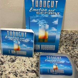 L Ron Hubbard Thought Emotion And Effort Lectures 1-11 - Opened But Unused